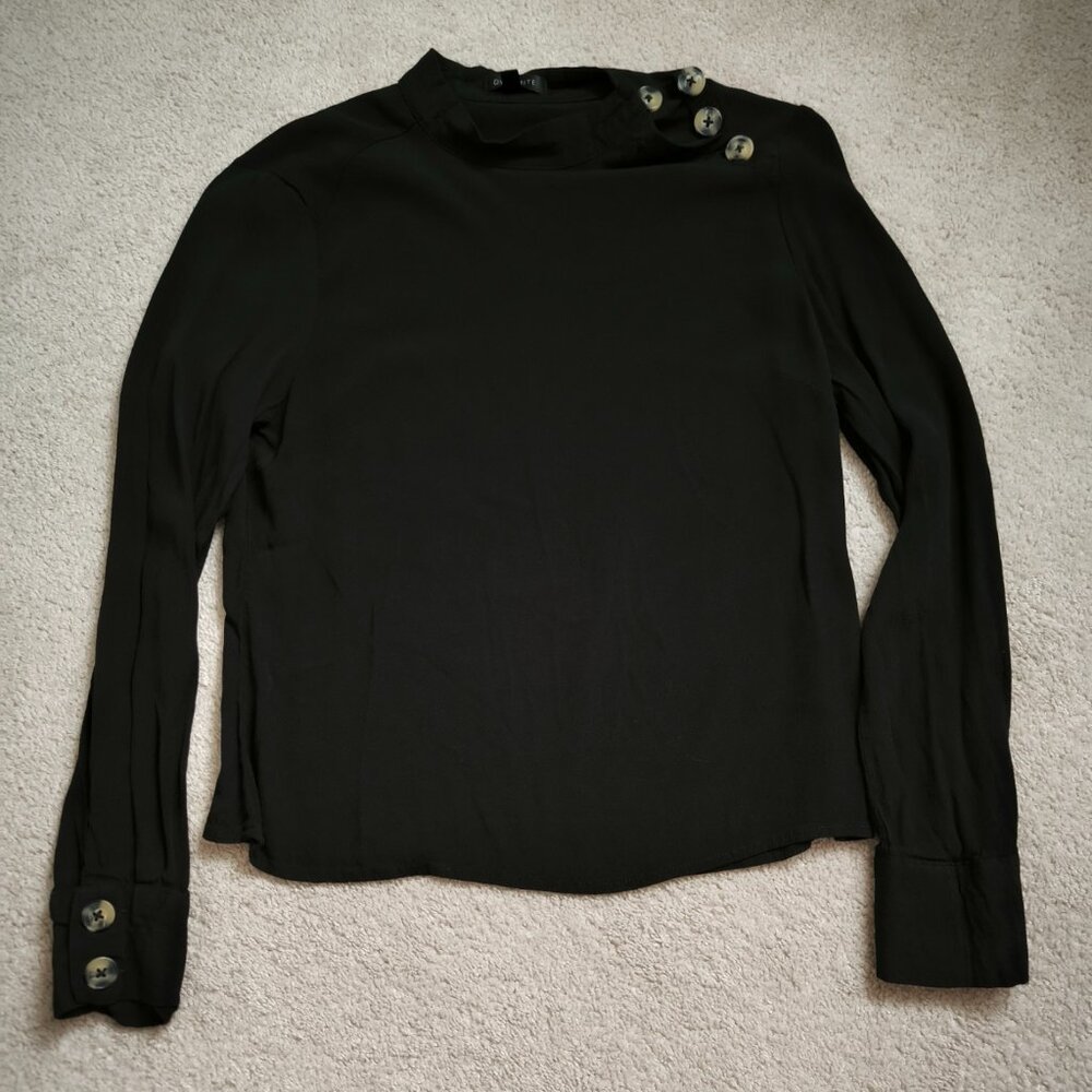 Dynamite Women's Black Blouse